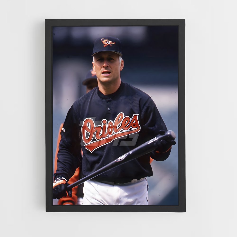 Poster Cal de ripken – affiche Baseball (vue 2)